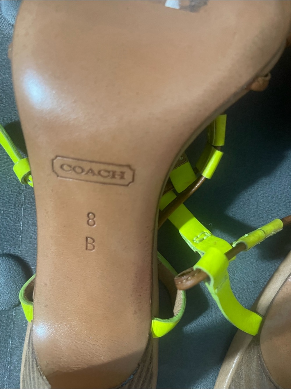 Coach heels - Picture 3 of 5